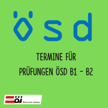 ÖSD PRÜFUNGEN B1 UND B2
